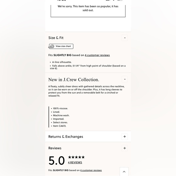 J.Crew Collection NWT sheer Maxi dress Viscose szL season 24 - Picture 5 of 8